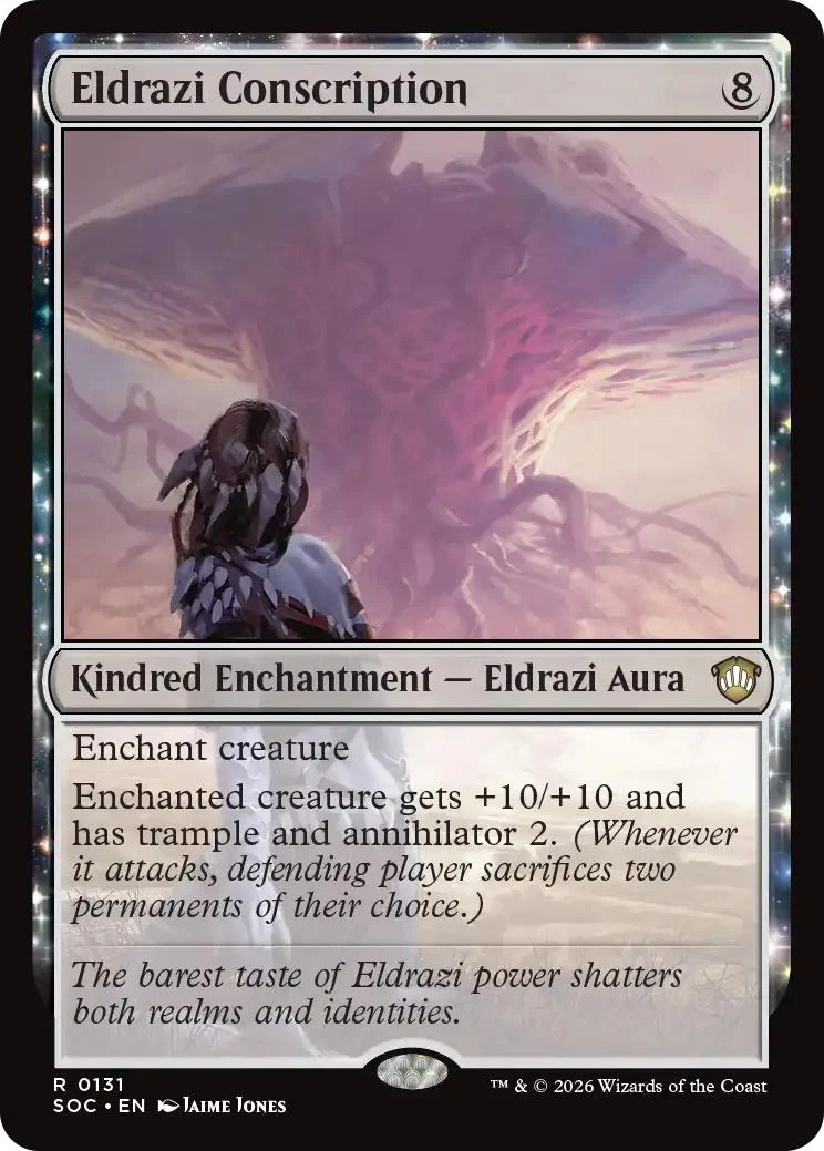 Eldrazi Conscription [131] [Secrets of Strixhaven: Commander] [Non-Foil]