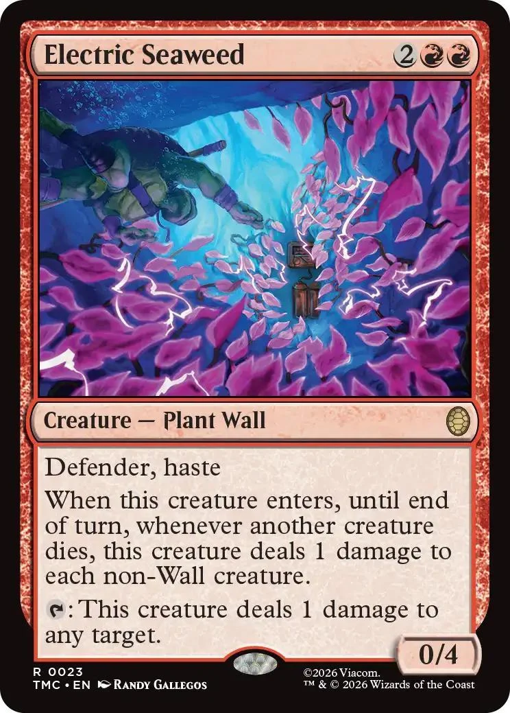 Electric Seaweed [23] [Teenage Mutant Ninja Turtles Eternal] [Non-Foil]