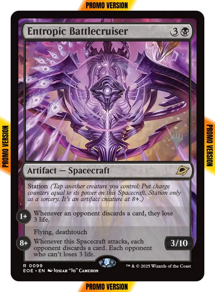 Entropic Battlecruiser [99p] [Promo Pack] [Edge of Eternities: Promos] [Non-Foil]