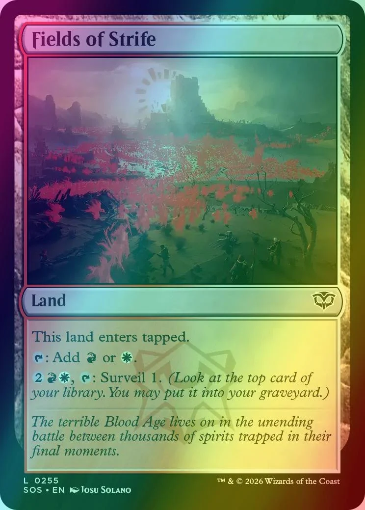 Fields of Strife [255] [Secrets of Strixhaven] [Foil]