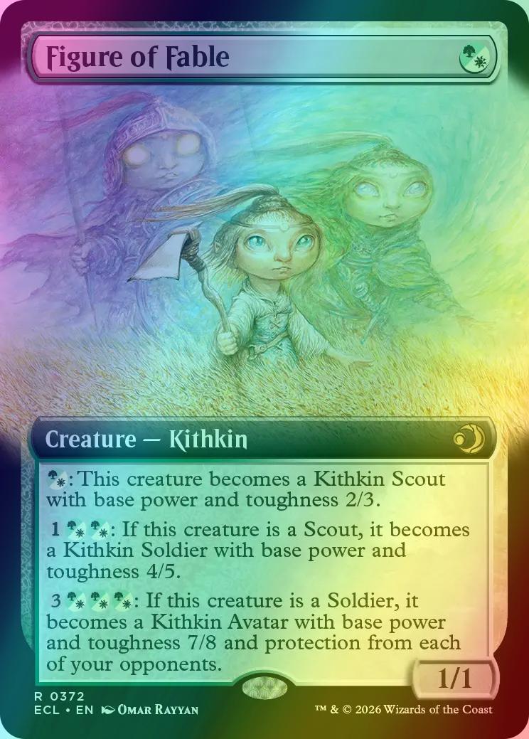 Figure of Fable [372] [Extended Art] [Lorwyn Eclipsed] [Foil]
