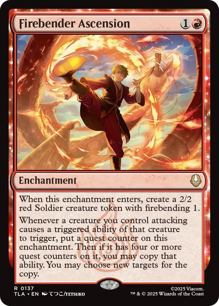 Firebender Ascension [137] [Avatar: The Last Airbender] [Non-Foil]