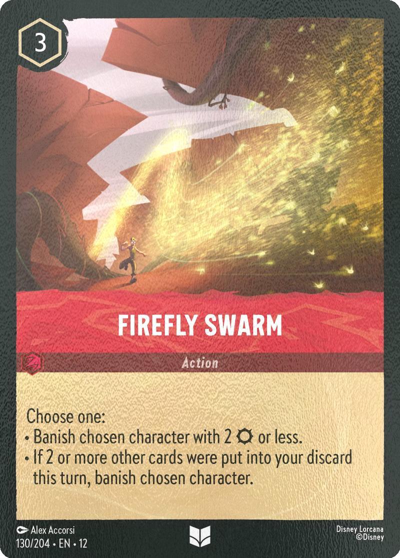 Firefly Swarm - 130/204 [Wilds Unknown] [Cold Foil]