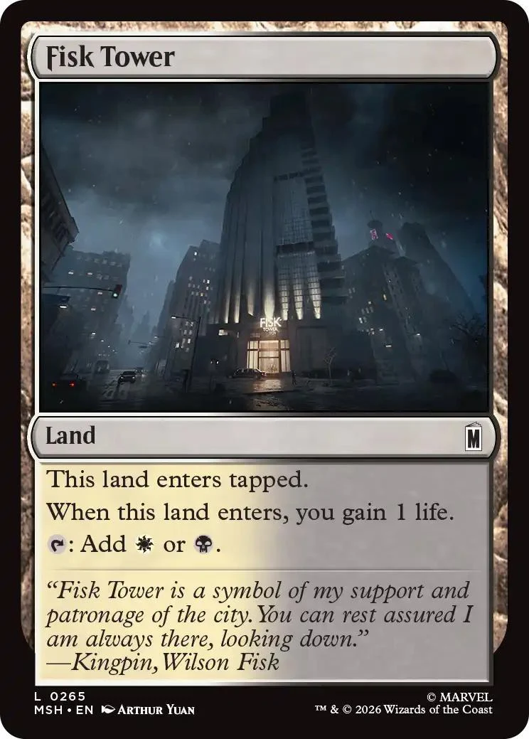 Fisk Tower [265] [Marvel Super Heroes] [Non-Foil]