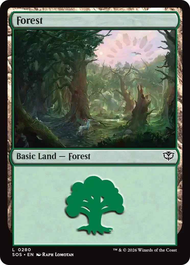 Forest [280] [Secrets of Strixhaven] [Non-Foil]