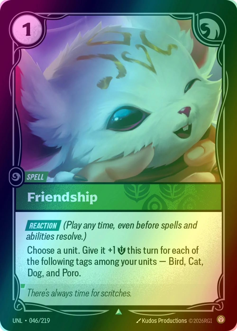 Friendship - 046/219 [Unleashed] [Foil]