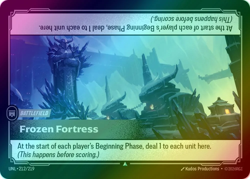Frozen Fortress - 212/219 [Unleashed] [Foil]