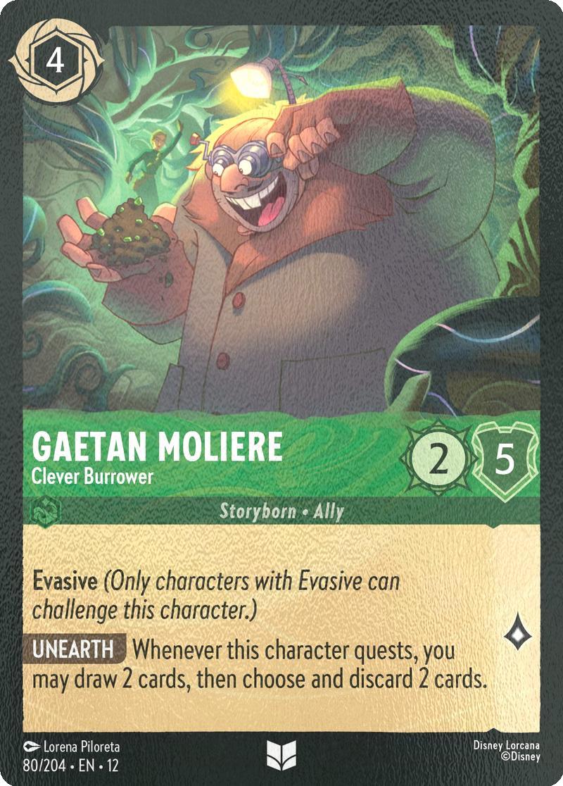 Gaetan Moliere - Clever Burrower - 80/204 [Wilds Unknown] [Cold Foil]