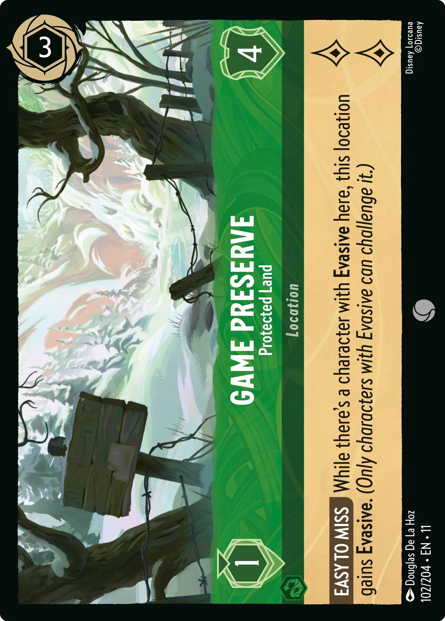 Game Preserve - Protected Land - 102/204 [Winterspell] [Non-Foil]