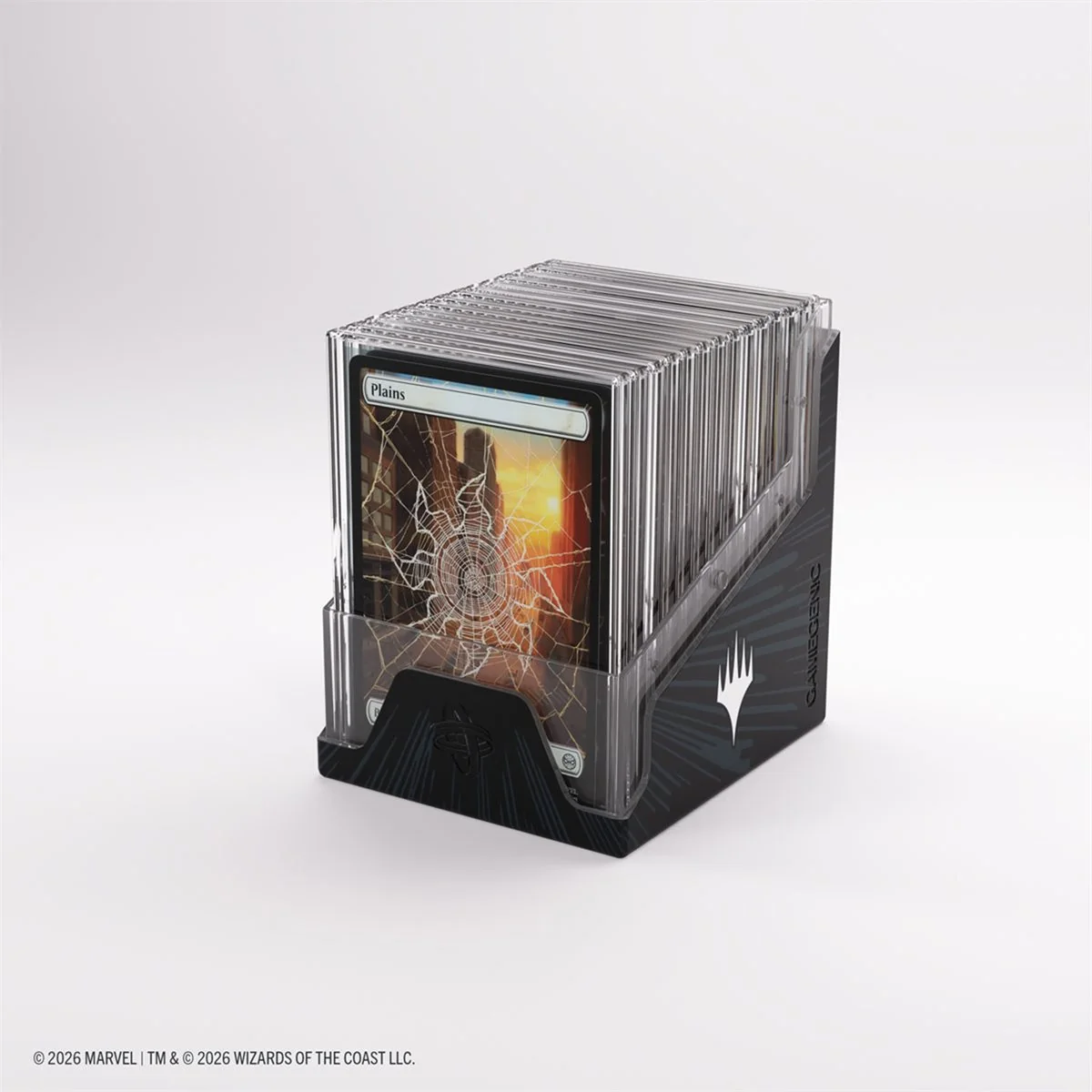 Gamegenic MTG Bastion XL Deck Box - 100+ -  Marvel Super Heroes - Comic Burst Black - Image 2