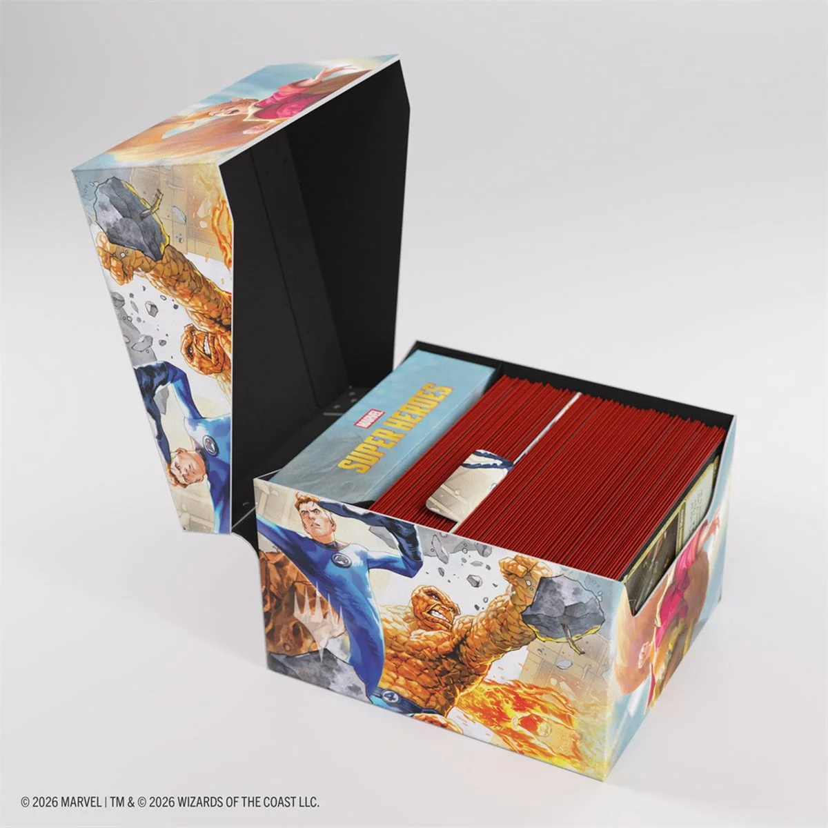 Gamegenic MTG Soft Crate XL Deck Box - 100+ - Marvel Super Heroes - Fantastic Four / Go Nuts - Image 2