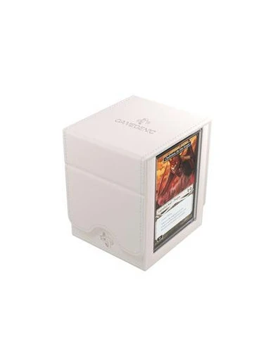 Gamegenic Squire Plus XL Convertible Deck Box - 100+ - White - Image 2