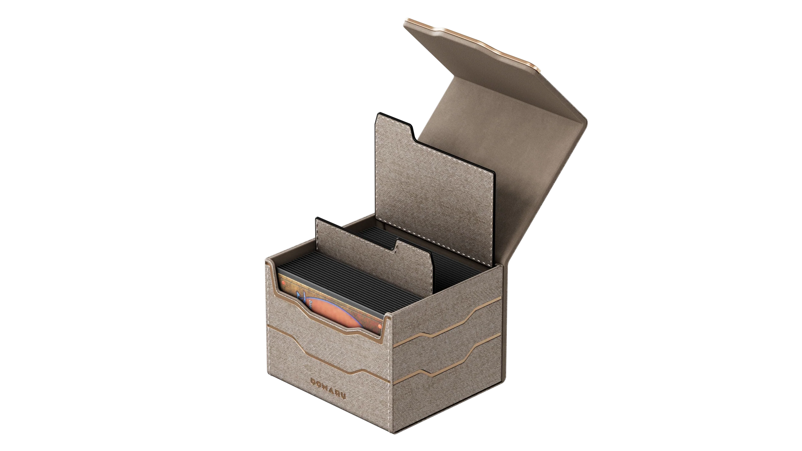 Gatherer's Tavern DOMARU Armory Horizon Deck Box - 100+ - Alabaster - Image 2