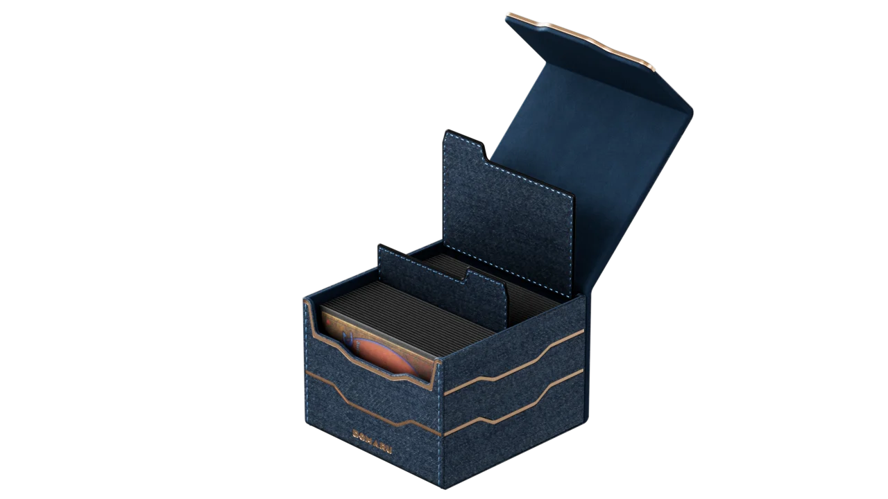Gatherer's Tavern DOMARU Armory Horizon Deck Box - 130+ - Lazulite - Image 2