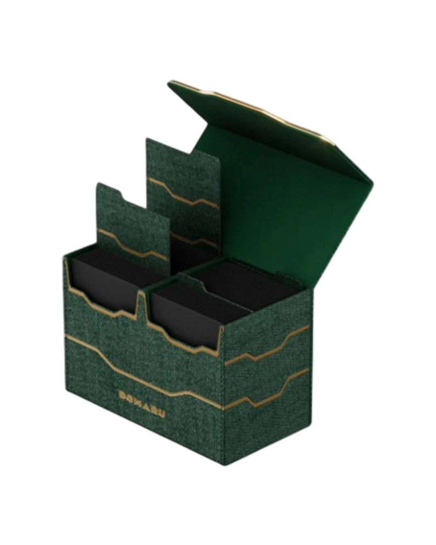 Gatherer's Tavern DOMARU Armory Vertex Duo Deck Box - 200+ - Malachite - Image 2