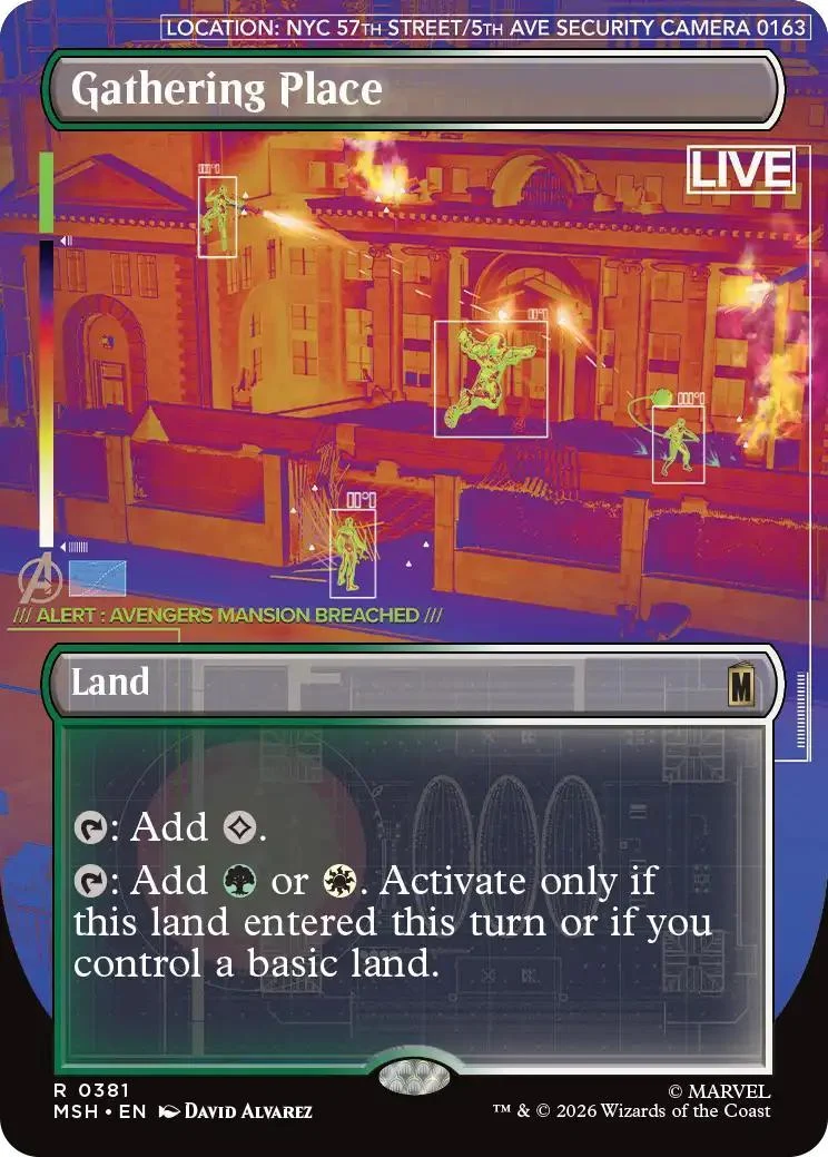 Gathering Place [381] [Borderless] [Marvel Super Heroes] [Non-Foil]