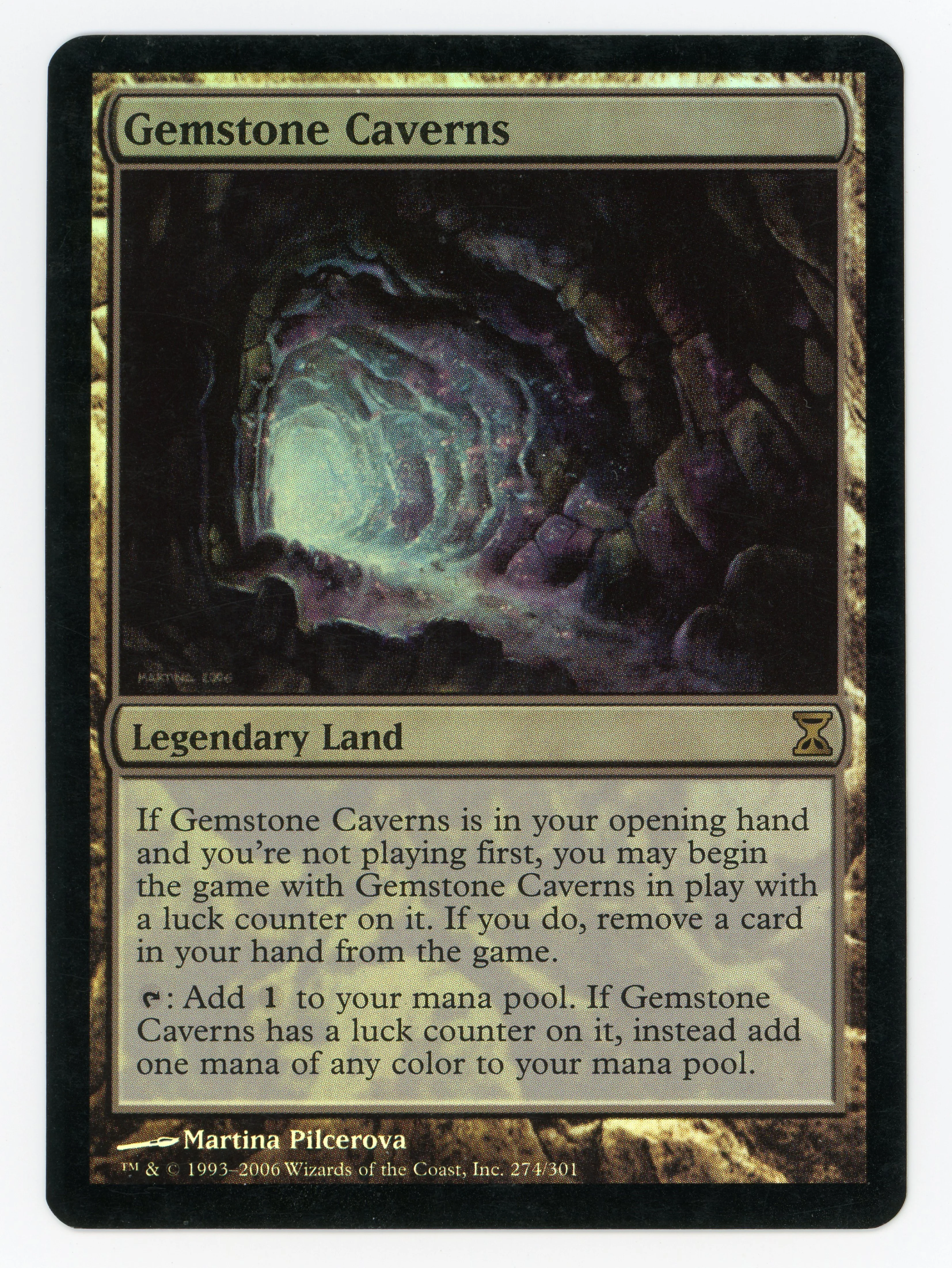 Gemstone Caverns - Foil - Scan 15840