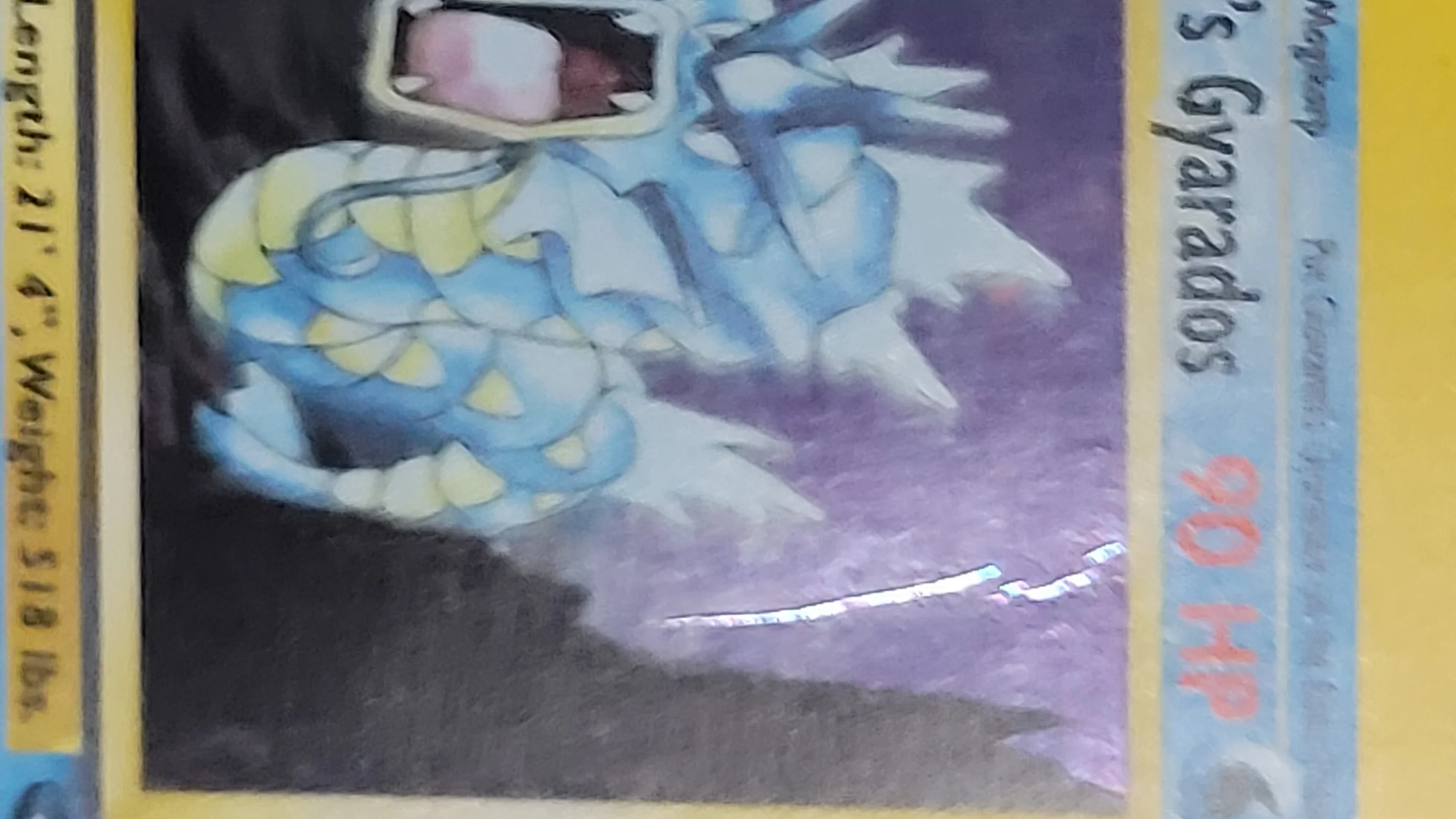 Giovanni's Gyarados — Damaged|Rare|1st Edition|Holo — ID 17655 - Image 5
