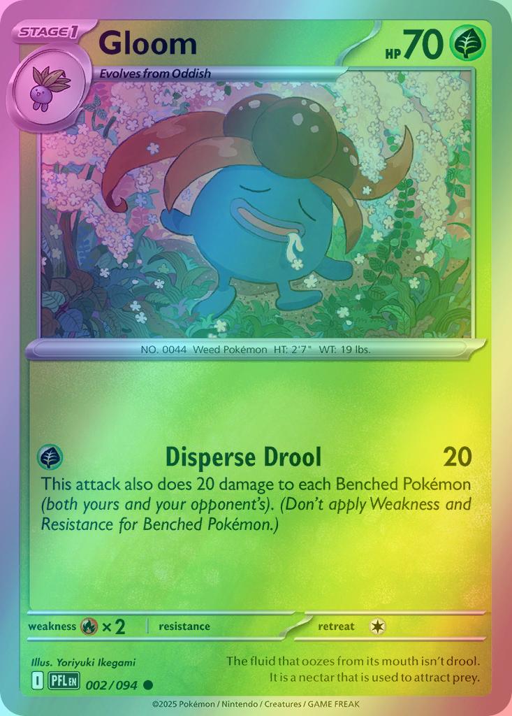 Gloom - 002/094 - Common [me02-002] [Reverse Holo]