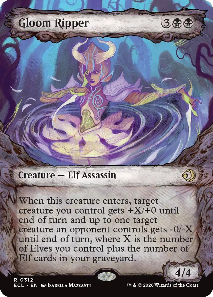 Gloom Ripper [312] [Fable Frame] [Lorwyn Eclipsed] [Non-Foil]