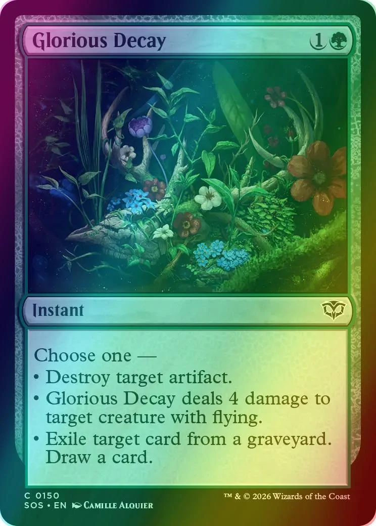 Glorious Decay [150] [Secrets of Strixhaven] [Foil]