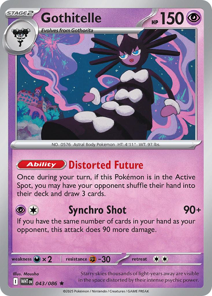 Gothitelle - 043/086 - Rare [sv105w-043] [Holo]