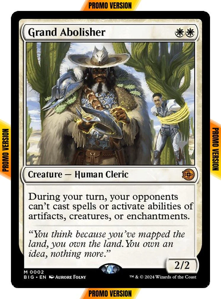 Grand Abolisher [2p] [Promo Pack] [The Big Score Promos] [Non-Foil]