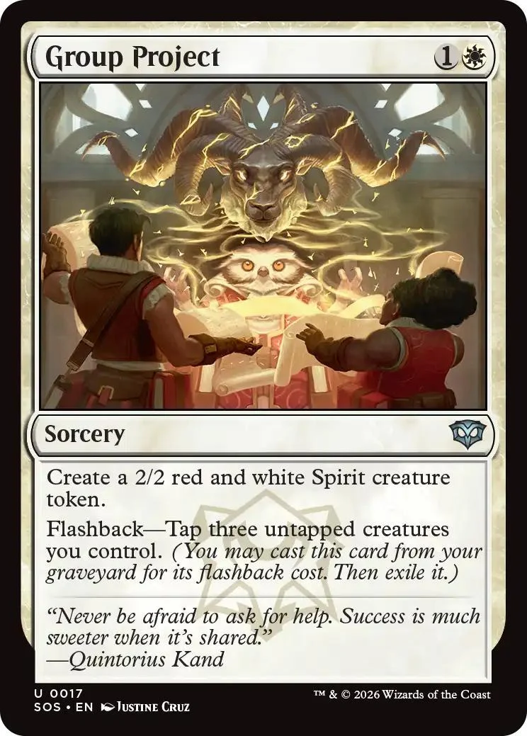 Group Project [17] [Secrets of Strixhaven] [Non-Foil]
