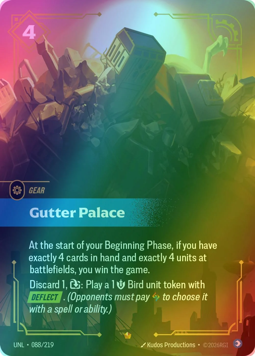 Gutter Palace - 088/219 [Unleashed] [Foil]
