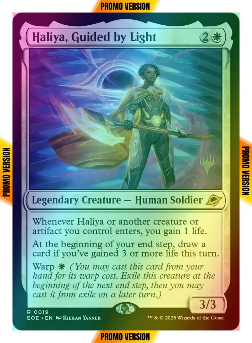 Haliya, Guided by Light [19p] [Promo Pack] [Edge of Eternities: Promos] [Foil]
