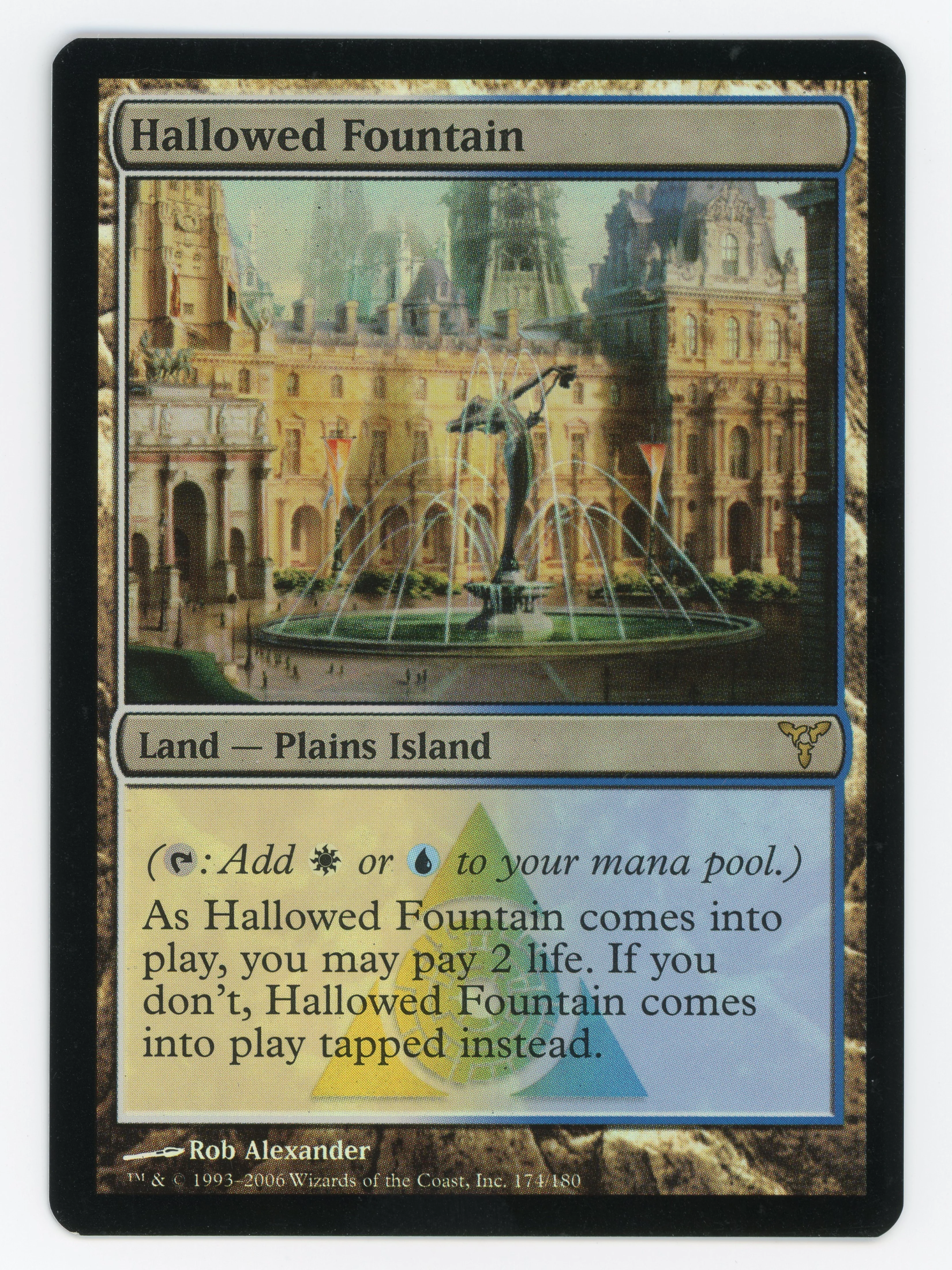 Hallowed Fountain - Foil - Scan 13808