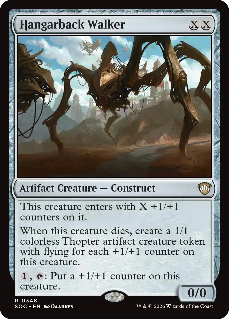Hangarback Walker [348] [Secrets of Strixhaven: Commander] [Non-Foil]