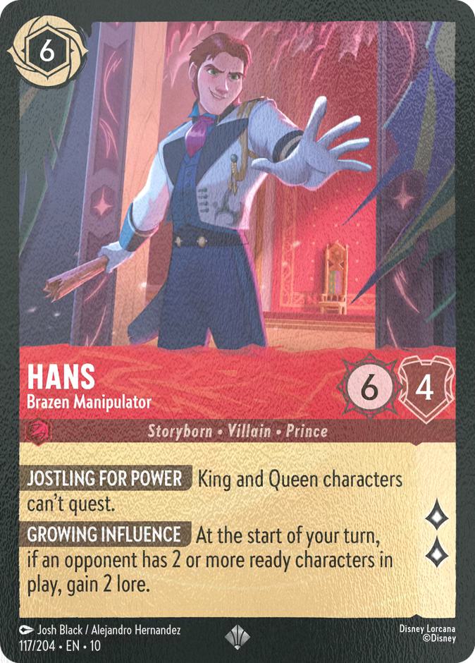 Hans - Brazen Manipulator - 117/204 [Whispers in the Well] [Cold Foil]