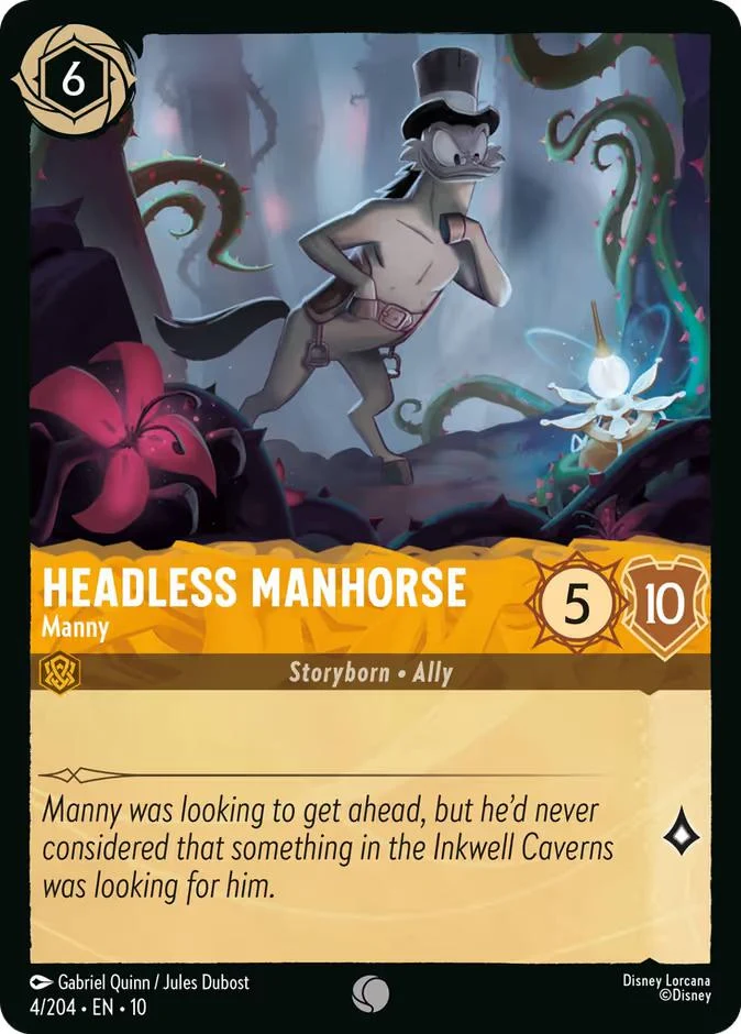 Headless Manhorse - Manny - 4/204 [Whispers in the Well] [Non-Foil]