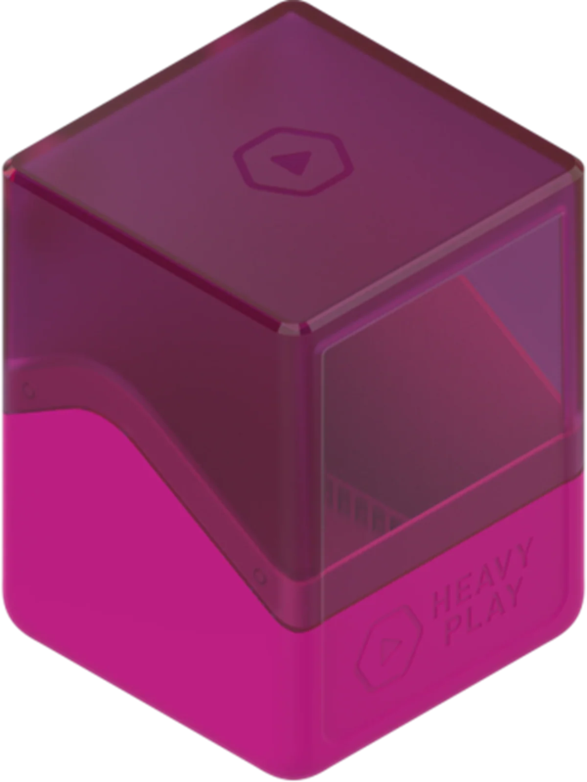 Heavy Play RFG Deck Box - 100+ - Sorcerer Pink