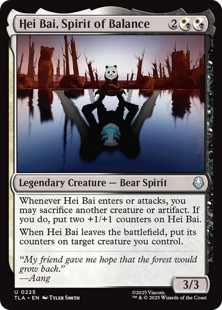 Hei Bai, Spirit of Balance [225] [Avatar: The Last Airbender] [Non-Foil]