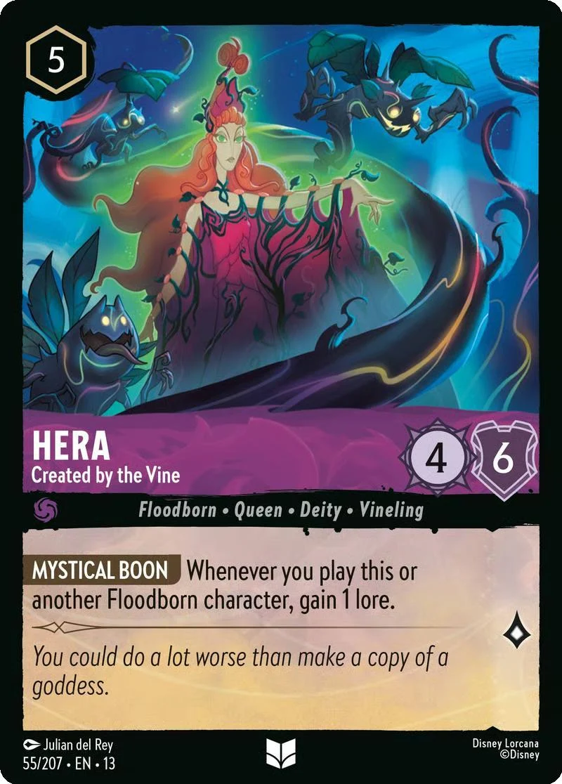Hera - Created by the Vine - 55/204 [Attack of the Vine!] [Non-Foil]