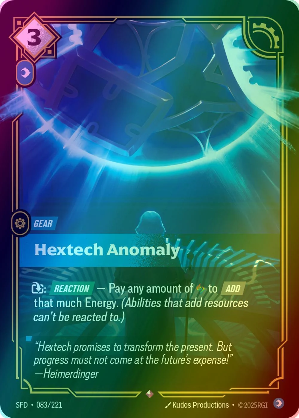 Hextech Anomaly - 083/221 [Spiritforged] [Foil]