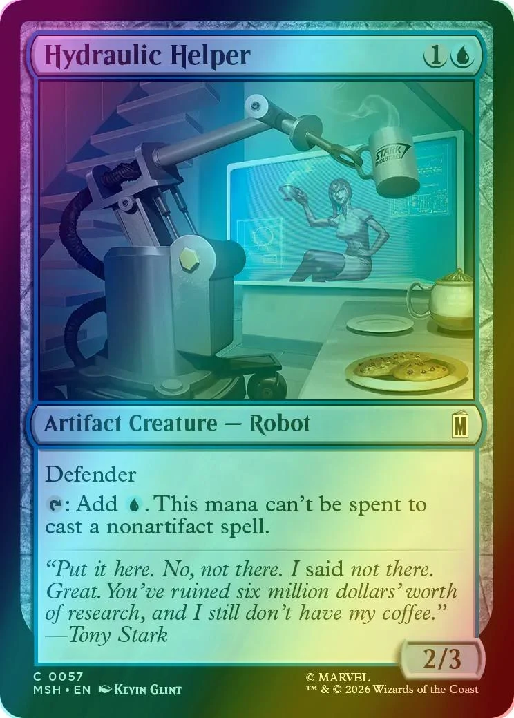 Hydraulic Helper [57] [Marvel Super Heroes] [Foil]