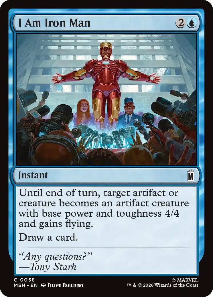 I Am Iron Man [58] [Marvel Super Heroes] [Non-Foil]