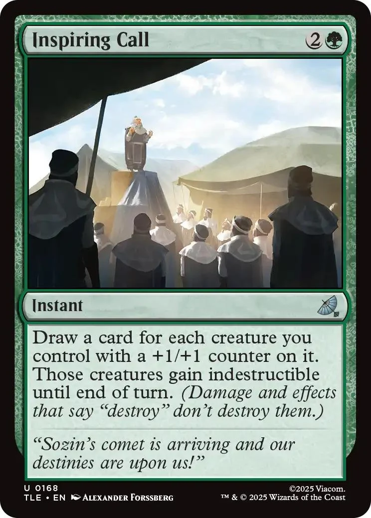 Inspiring Call [168] [Avatar: The Last Airbender Eternal] [Non-Foil]