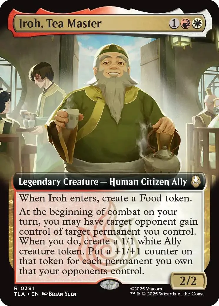 Iroh, Tea Master [381] [Extended Art] [Avatar: The Last Airbender] [Non-Foil]