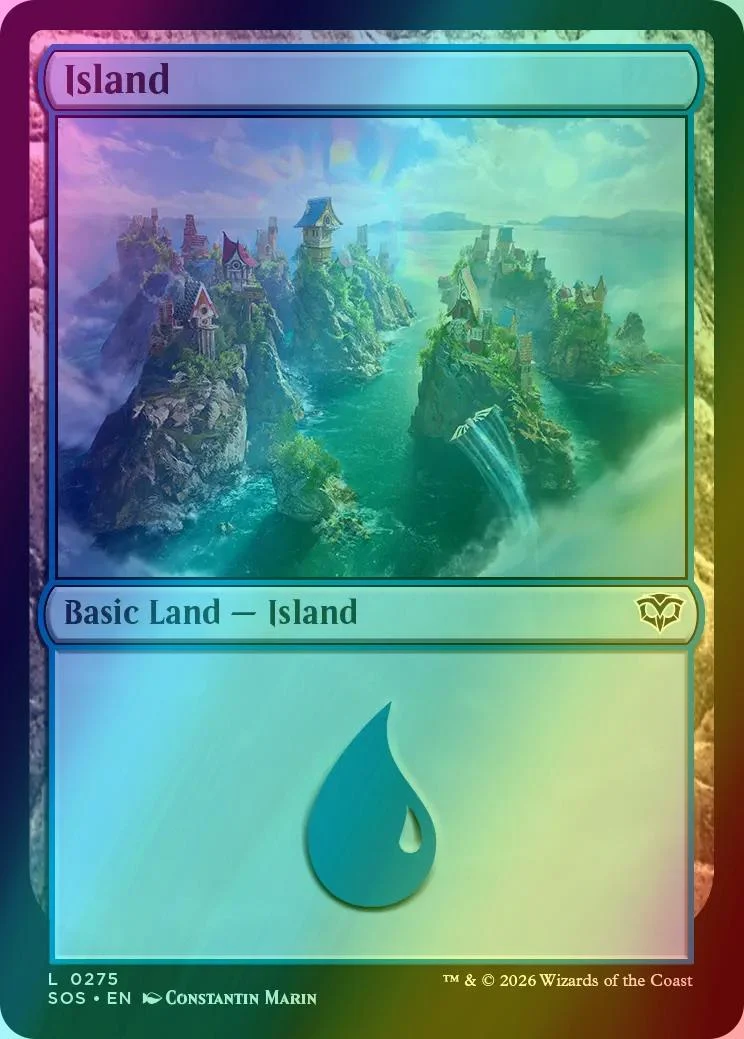 Island [275] [Secrets of Strixhaven] [Foil]