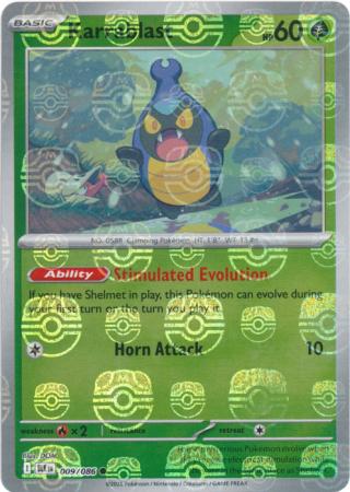 Karrablast - Master Ball Pattern - 009/086 - Common [sv105b-009] [Reverse Holo]