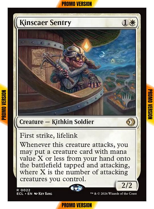 Kinscaer Sentry [22p] [Promo Pack] [Lorwyn Eclipsed: Promos] [Non-Foil]