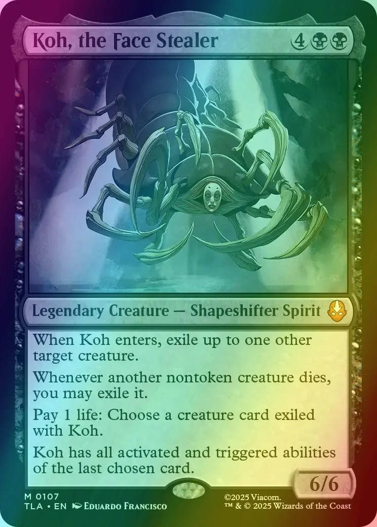 Koh, the Face Stealer [107] [Avatar: The Last Airbender] [Foil]