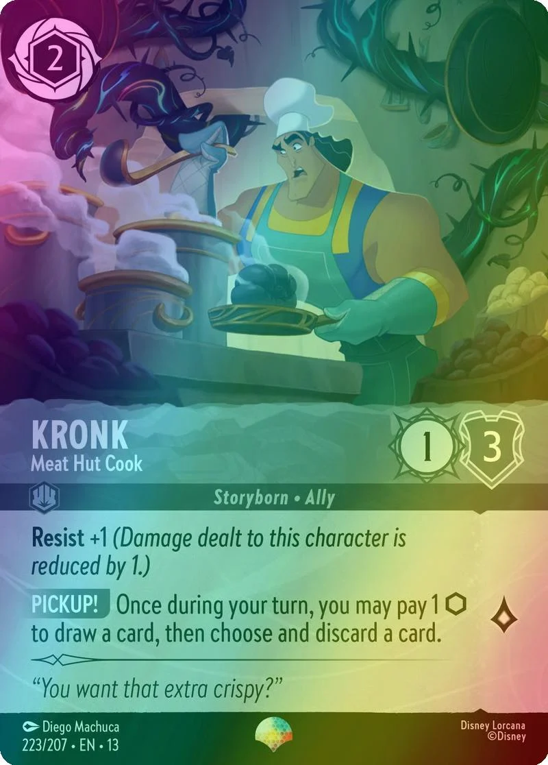 Kronk - Meat Hut Cook (Epic) - 223/204 [Attack of the Vine!] [Holofoil]