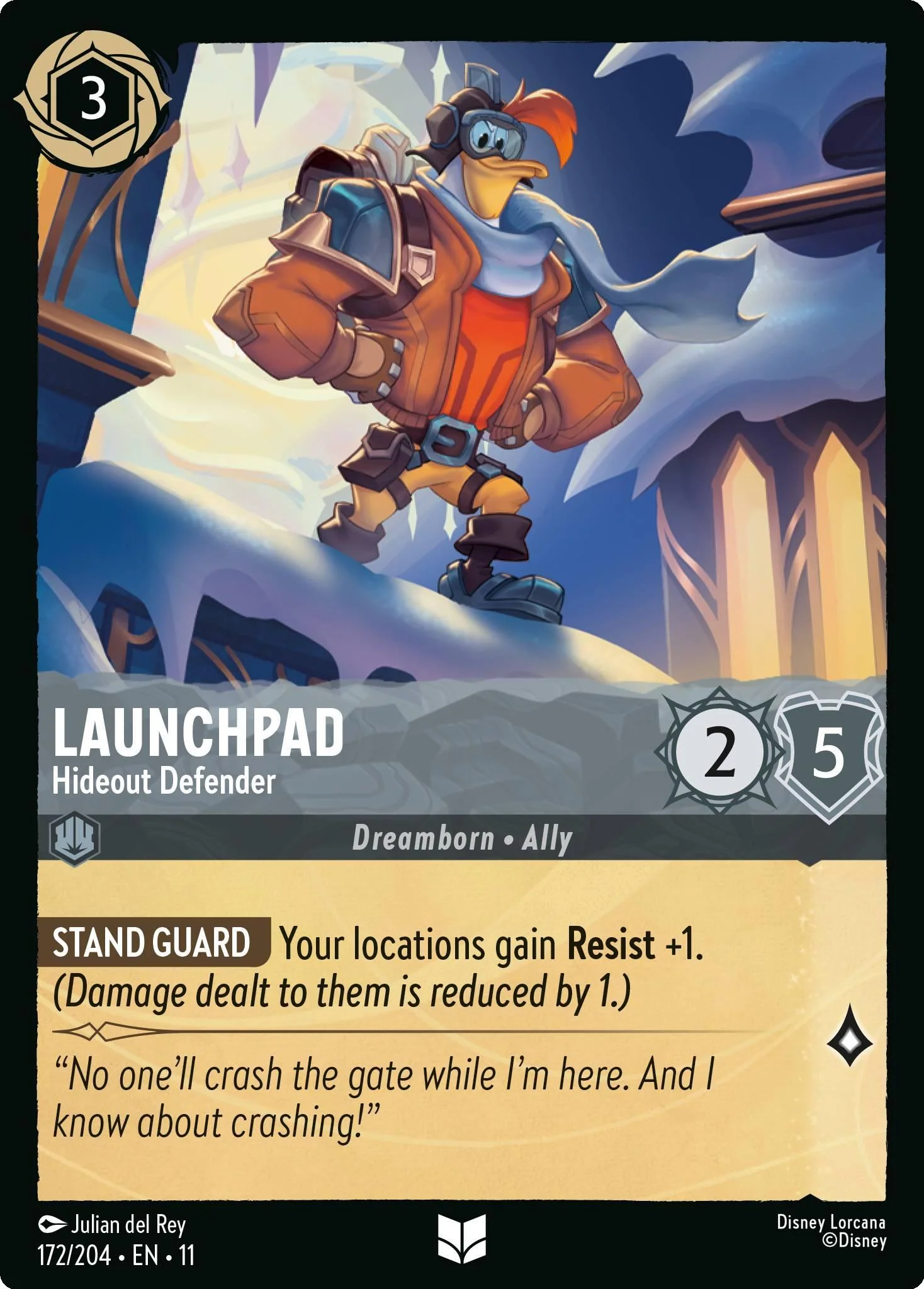 Launchpad - Hideout Defender - 172/204 [Winterspell] [Non-Foil]