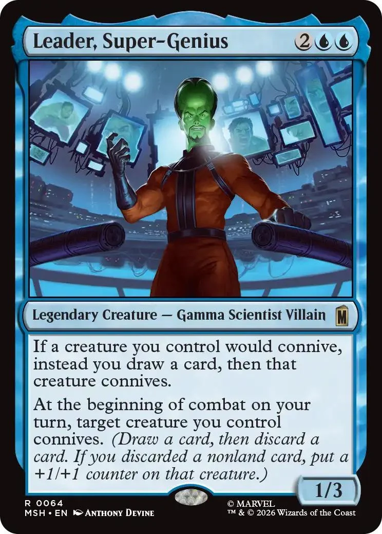 Leader, Super-Genius [64] [Marvel Super Heroes] [Non-Foil]