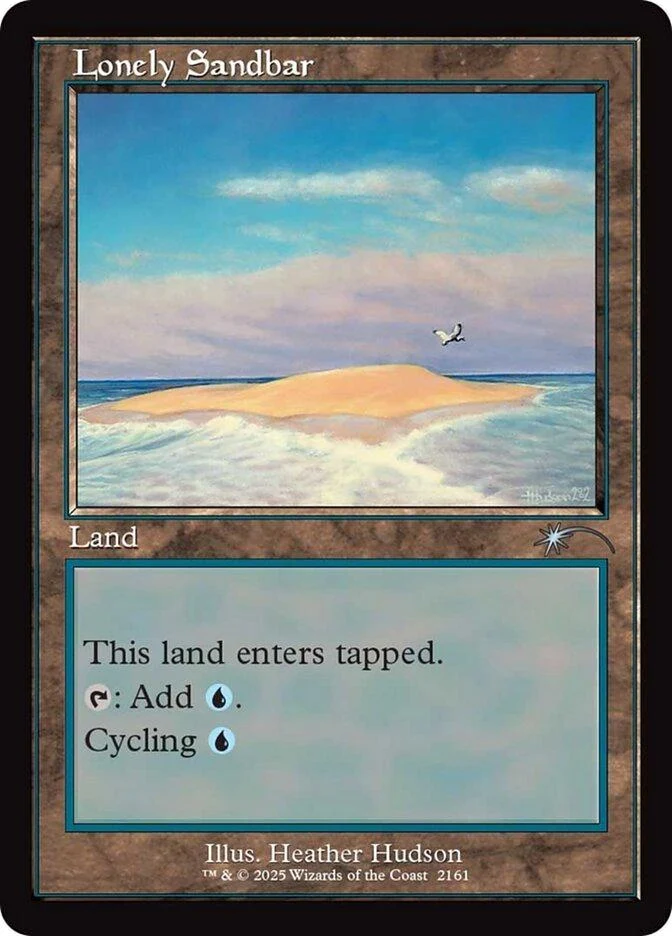Lonely Sandbar [2161] [Retro Frame] [Dandân Deck] [Secret Lair Drop] [Non-Foil]